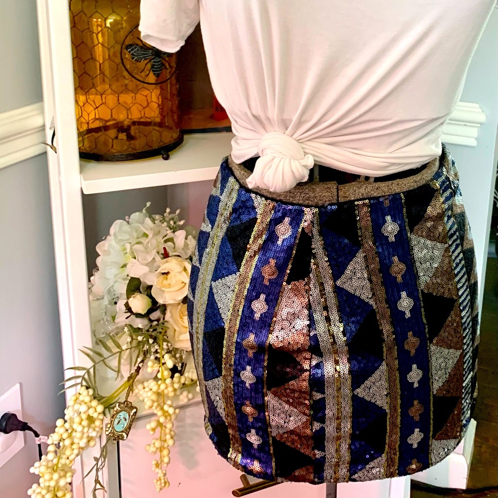 BANJUL Sequin Skirt sz 6